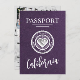 Violet California Passport Spara datum Spara Datumet