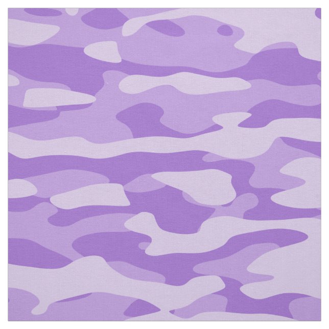 Violet Camo Fabric Tyg (Provkarta)