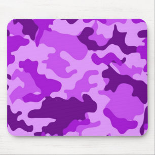 Violet Camo Mousepad Musmatta