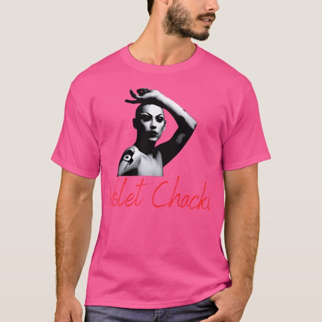 Violet Chacki T Shirt (Framsida)