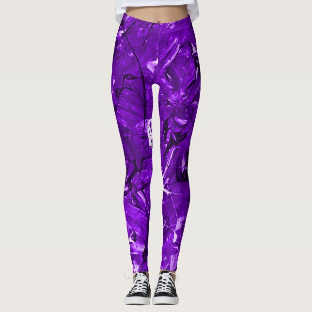 Violet Chaos Leggings (Framsida)