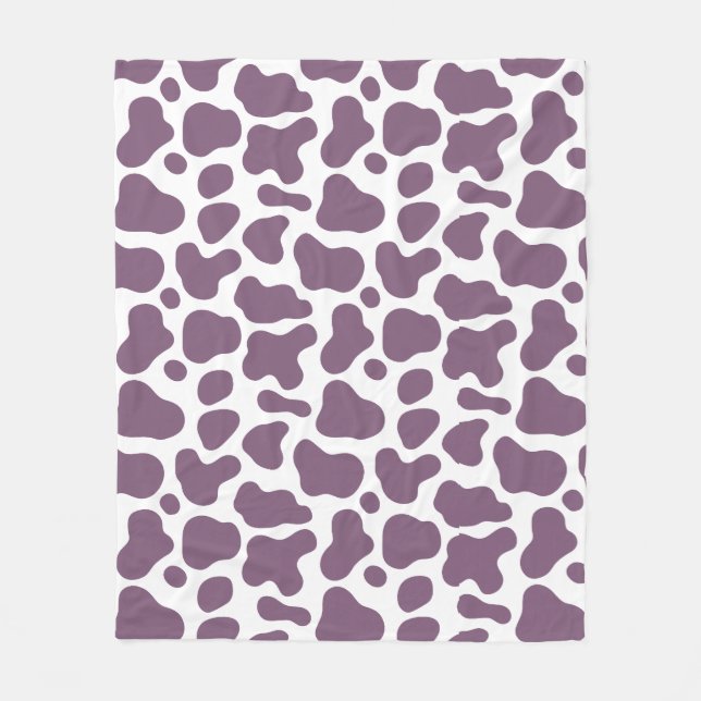 Violet Cow Fleecefilt (Framsidan)