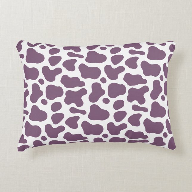 Violet Cow Prydnadskudde (Framsidan)