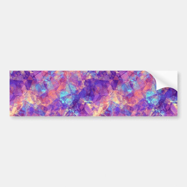 Violet Crumpled Struktur Bildekal (Framsidan)