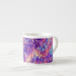 Violet Crumpled Struktur Espressomugg