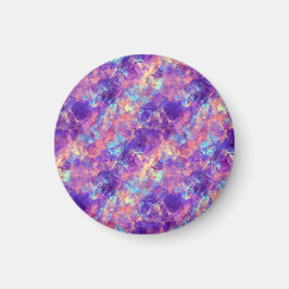 Violet Crumpled Struktur Magnet