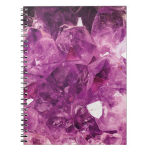 Violet Crystal Anteckningsbok