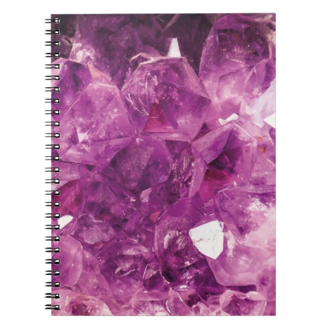 Violet Crystal Anteckningsbok (Framsidan)