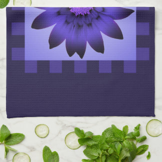 Violet Daisy Flower #2 Kitchen Towel Kökshandduk