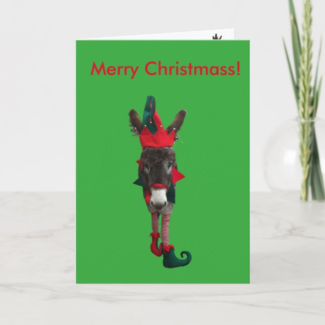 Violet det älvaChristmass kortet Helgkort (Framsida)