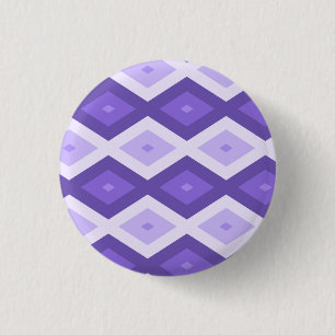 Violet diamant mönster knapp
