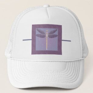 Violet Dragonfly Truckerkeps