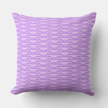Violet Dreams-Light Purple Throw Pillow