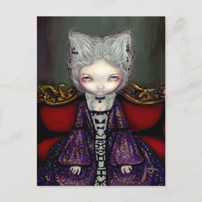 "Violet Duchess" vykort (Framsida)