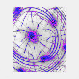 Violet Energy Blanket Fleecefilt