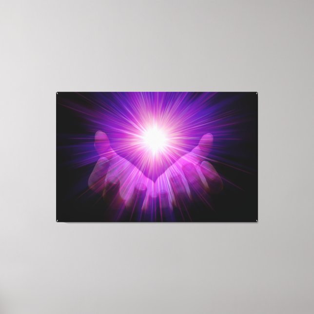 Violet Energy Realing canvas by helaler AF (Framsida)