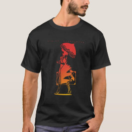 Violet Evergarden Solnedgång Siluett Anime Fan Kon T Shirt