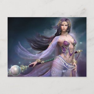 Violet fantasi vykort