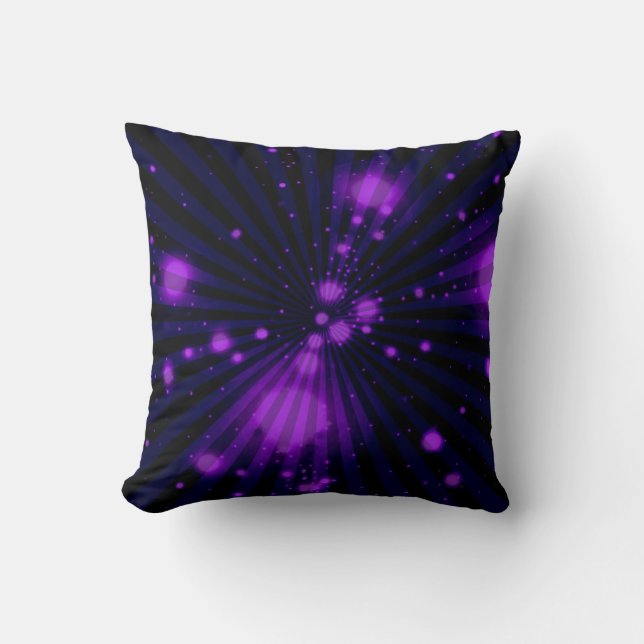 Violet Fantasy Art Design Abstrakt Pillow 34 Kudde (Framsida)