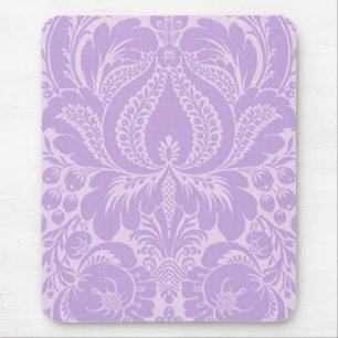 Violet Fantasy Blommigt Mouse Pad Musmatta