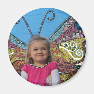 Violet (fårfisk) Butterfly Magnet