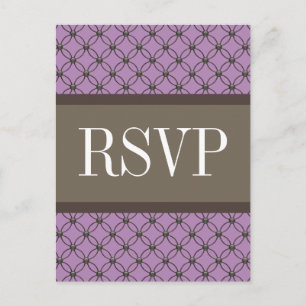 Violet Finare Lattice OSA Postcard Inbjudan Vykort