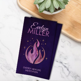 Violet flame - Lila Flame Visitkort