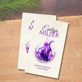 Violet flame - Lila Flame Visitkort