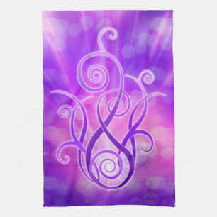 Violet Flame/Violet Fire Kökshandduk