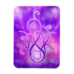 Violet Flame/Violet Fire Magnet