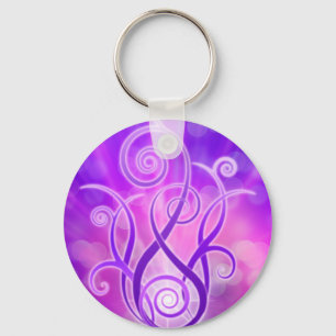 Violet Flame/Violet Fire Nyckelring