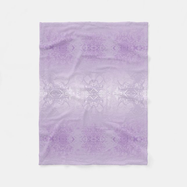 violet fleecefilt (Framsidan)