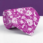 Violet Floral Pattern Custom Necktie Slips<br><div class="desc">This custom necktie features a sophisticated floral pattern, making it a stylish and unique accessory. It's perfect for adding a touch of personality to any outfit, whether it's for a special occasion or everyday wear. The high-quality fabric ensures a comfortable and long-lasting wear, and the custom design allows you to...</div>
