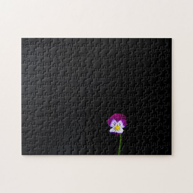 Violet Flower 11x14 252pc jpcna Pussel (Horisontell)