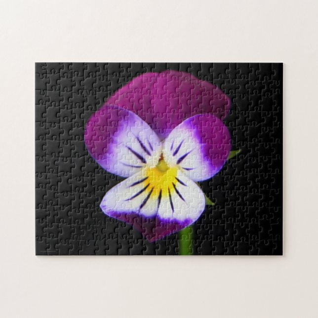 Violet Flower 11x14 252pc jpcnm Pussel (Horisontell)