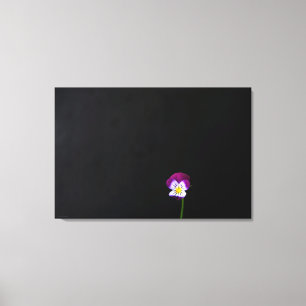 Violet Flower 36 x 24 (90 x 60 cm) waca Canvastryck