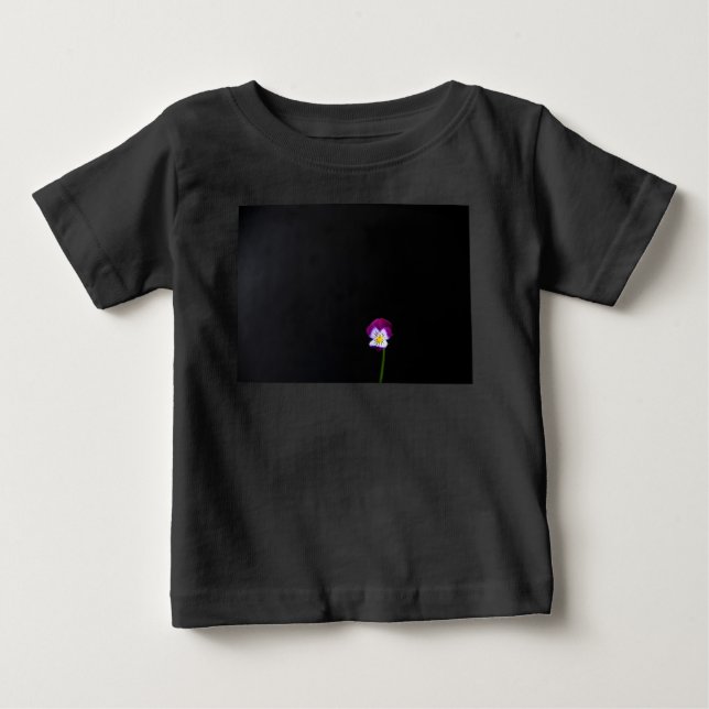 Violet Flower iccna T Shirt (Framsida)