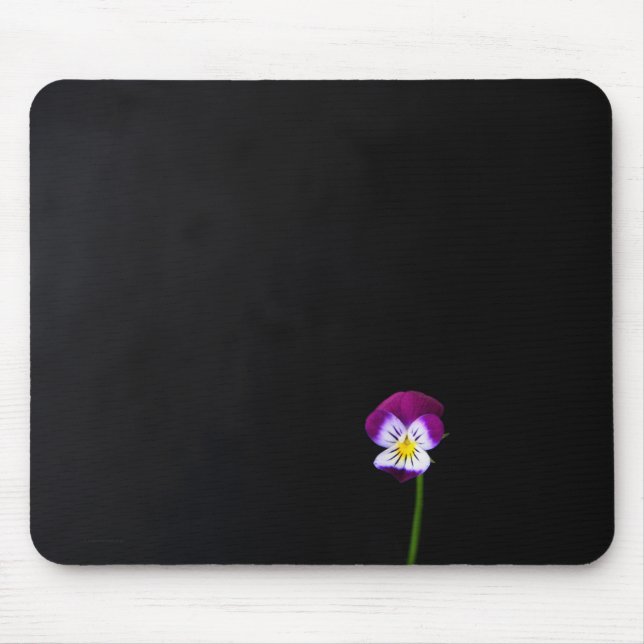 Violet Flower mpcn Mouse Pad Musmatta (Framsidan)