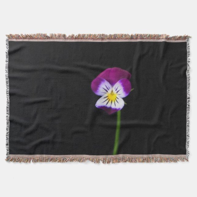Violet Flower tbcna Filt (Framsidan)