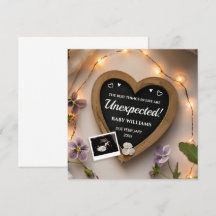 Violet Flowers Gravid Meddelande