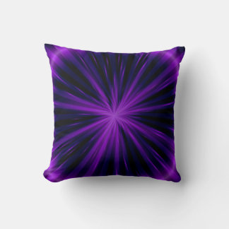 Violet Galaxy Abstrakt Design Pillow 9 Kudde