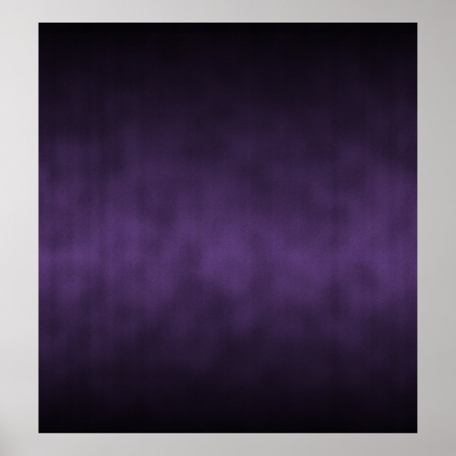 Violet Gothic Ombre Background Art Poster (Framsidan)