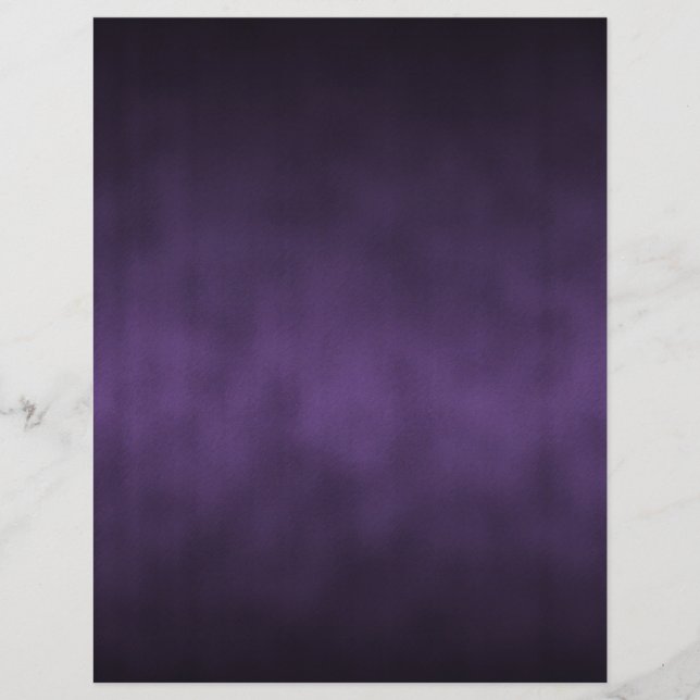 Violet Gothic Ombre Bakgrundskonst (Framsida)