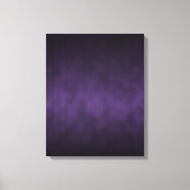Violet Gothic Ombre Bakgrundskonst Canvastryck (Framsida)
