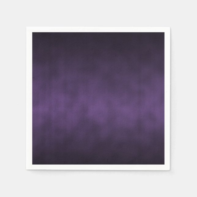 Violet Gothic Ombre Bakgrundskonst Pappersservett (Framsidan)