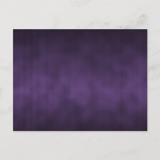 Violet Gothic Ombre Bakgrundskonst Vykort (Framsida)