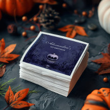 Violet Gothic Spooky En födelsedag