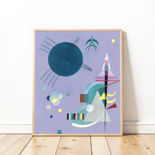 Violet - Grönt, Kandinsky - 1926 Poster