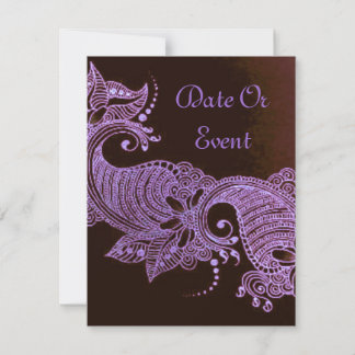 violet henna mehndi blommigt