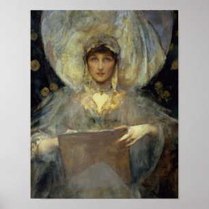 Violet hertiginna av Rutland Poster